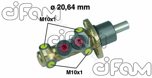 Главный тормозной цилиндр CIFAM 202-142