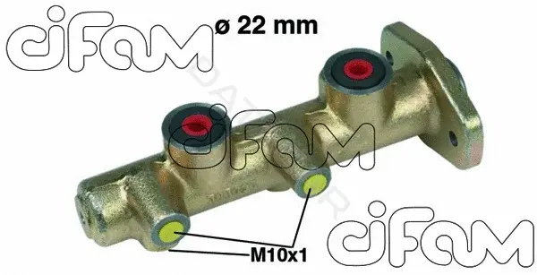 Главный тормозной цилиндр CIFAM 202-170
