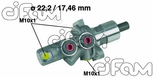Главный тормозной цилиндр CIFAM 202-175