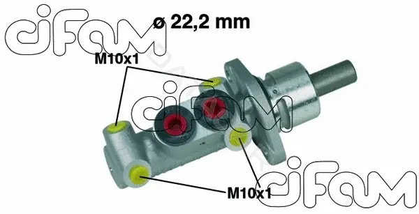 Главный тормозной цилиндр CIFAM 202-302