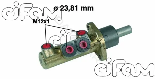 Главный тормозной цилиндр CIFAM 202-311