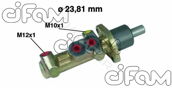 Главный тормозной цилиндр CIFAM 202-386