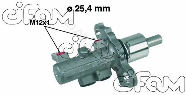 Главный тормозной цилиндр CIFAM 202-402