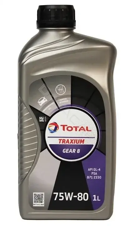 Масло трансмиссионное TOTAL TOTAL75W80TRAXIUMGEAR8/1