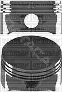 Поршень двигателя YENMAK 31-04689-000