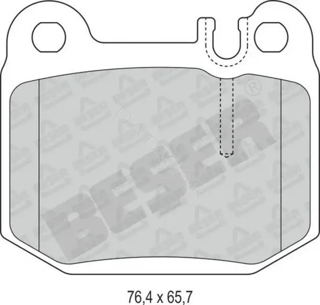 Тормозные колодки BESER 4103
