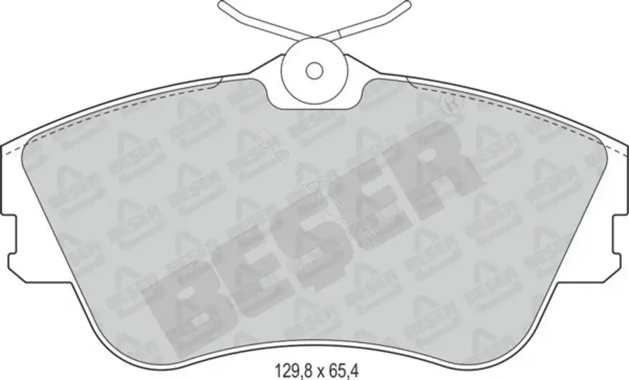 Тормозные колодки BESER 3553