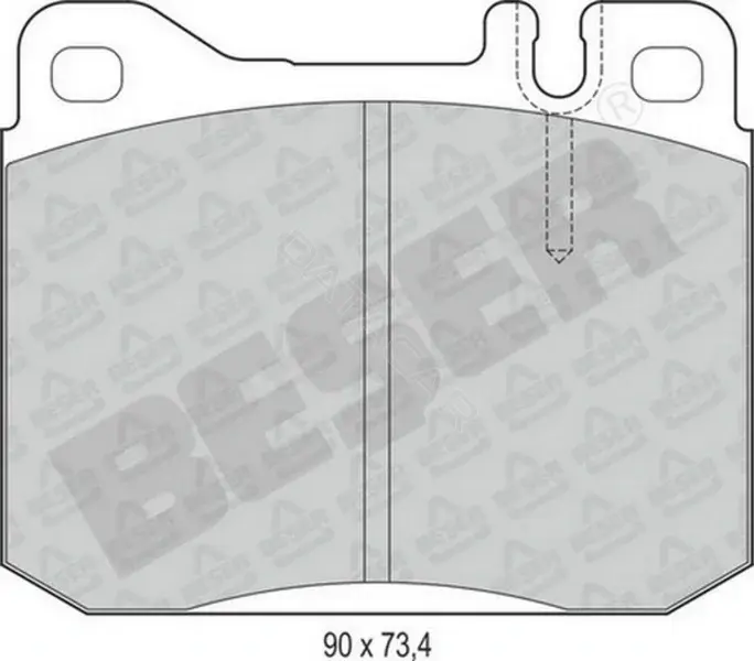 Тормозные колодки BESER 3315