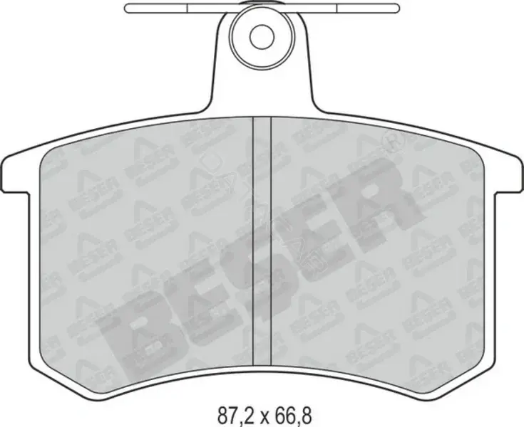 Тормозные колодки BESER 3536