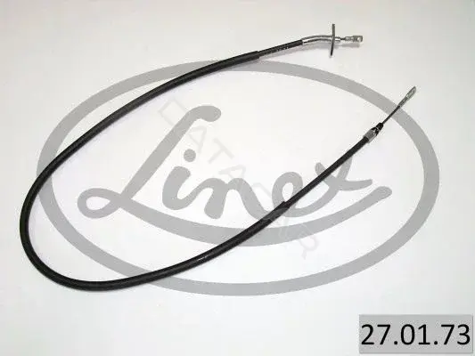 Трос ручника LINEX 27.01.73