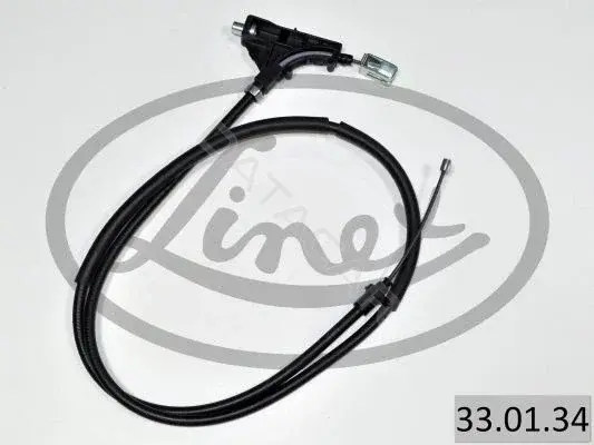 Трос ручника LINEX 33.01.34