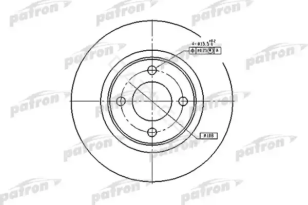 Тормозные диски PATRON PBD2601