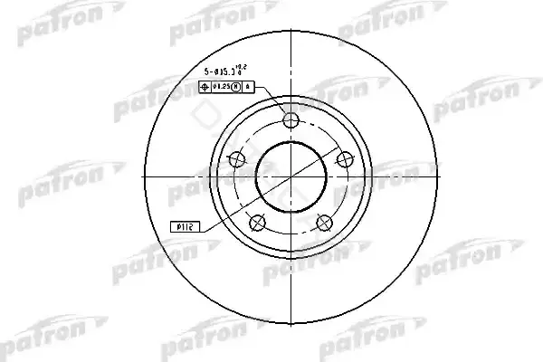 Тормозные диски PATRON PBD2650