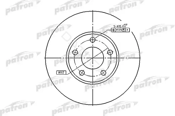 Тормозные диски PATRON PBD2652