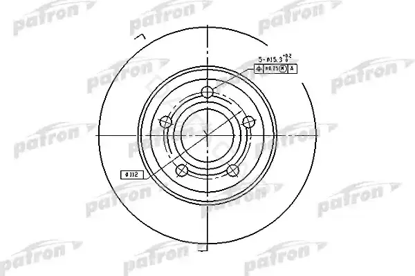Тормозные диски PATRON PBD2730