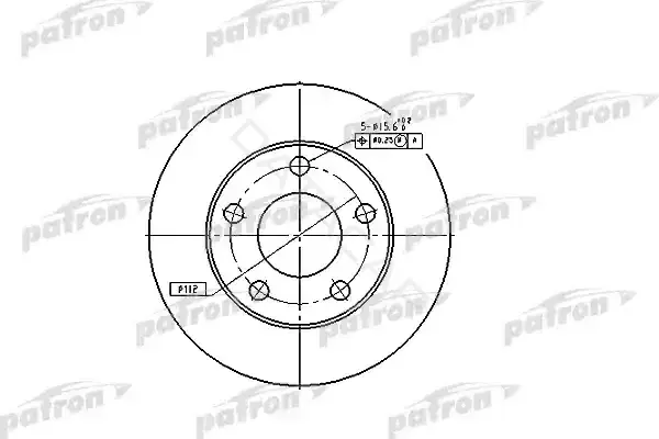 Тормозные диски PATRON PBD4026