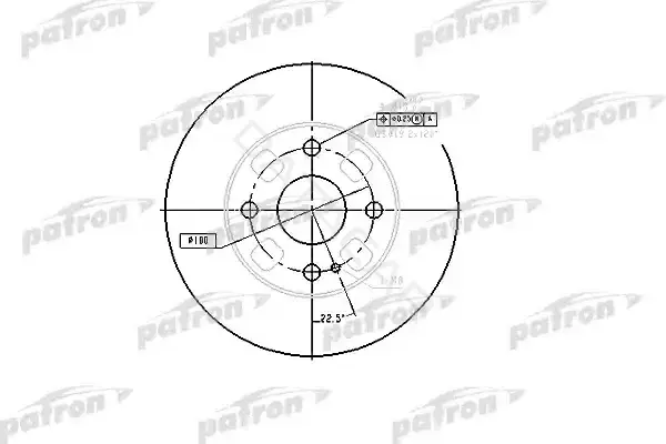 Тормозные диски PATRON PBD4120