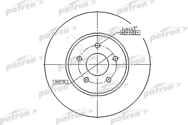 Тормозные диски PATRON PBD4147