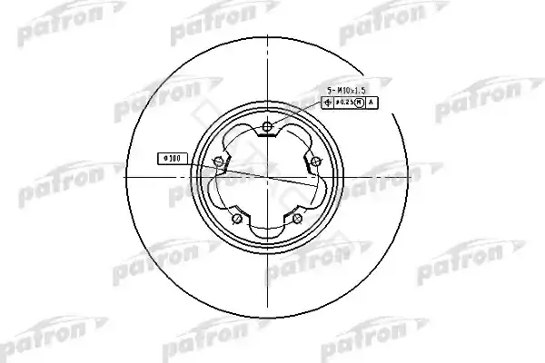 Тормозные диски PATRON PBD4216