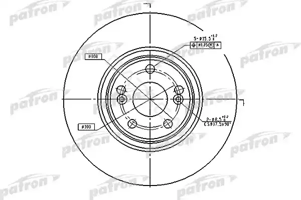 Тормозные диски PATRON PBD4259