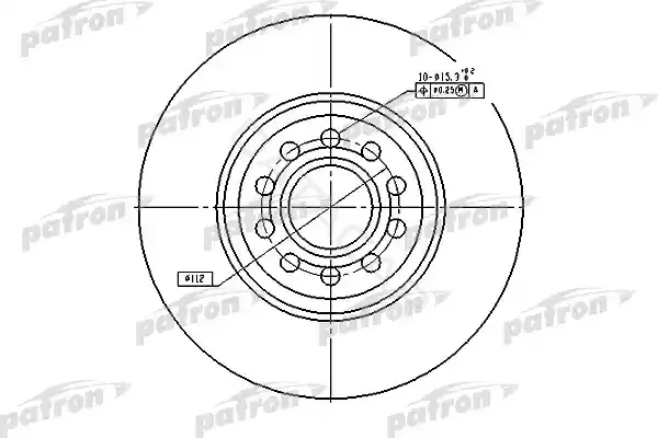 Тормозные диски PATRON PBD4262