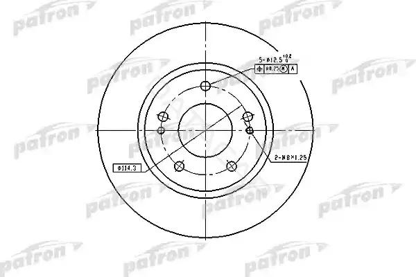 Тормозные диски PATRON PBD4494