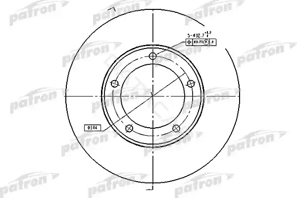 Тормозные диски PATRON PBD4506