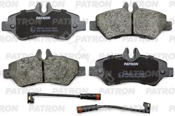 Тормозные колодки PATRON PBP022