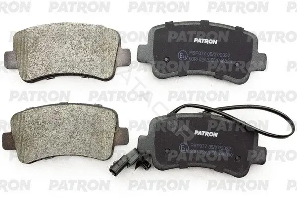 Тормозные колодки PATRON PBP077
