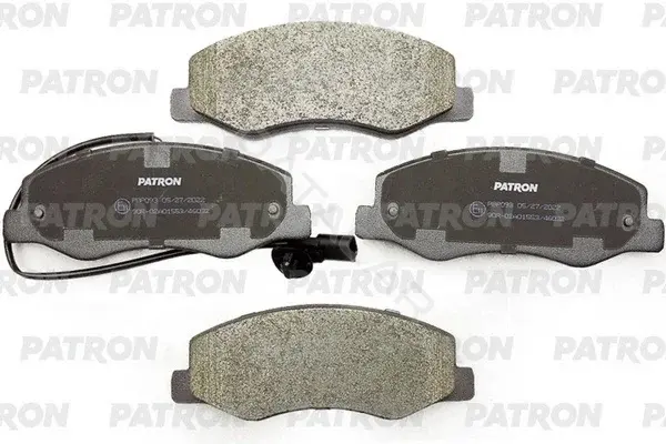 Тормозные колодки PATRON PBP093