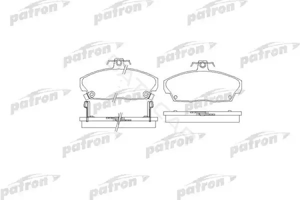 Тормозные колодки PATRON PBP1291
