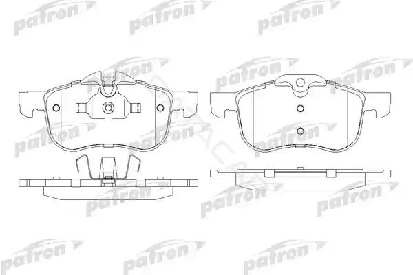 Тормозные колодки PATRON PBP1355