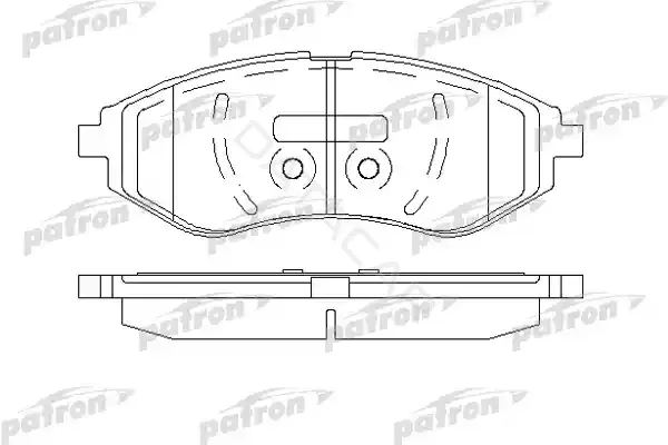 Тормозные колодки PATRON PBP1699