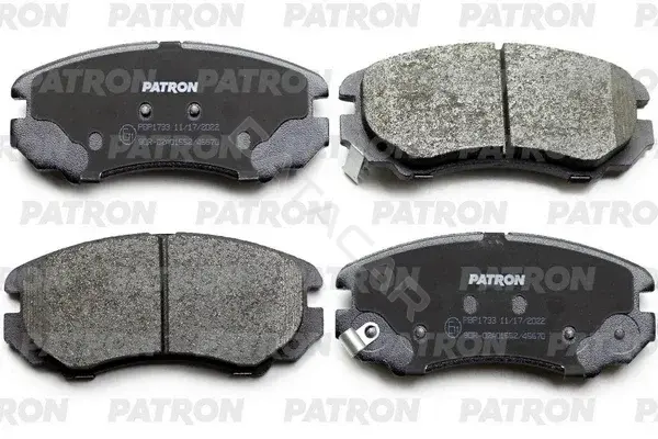Тормозные колодки PATRON PBP1733