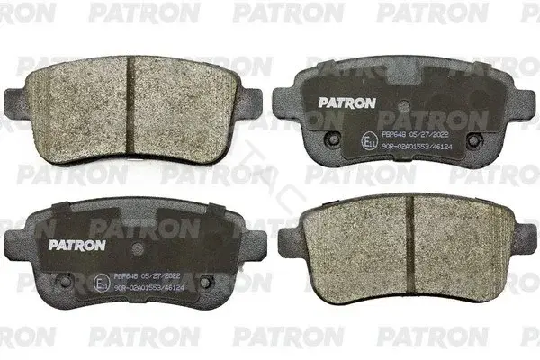 Тормозные колодки PATRON PBP648