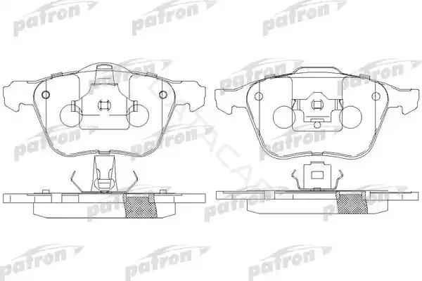 Тормозные колодки PATRON PBP7008