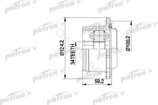 Шрус PATRON PCV5006