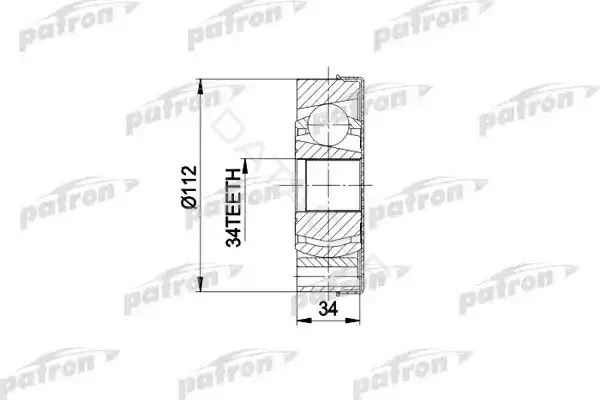 Шрус PATRON PCV5034