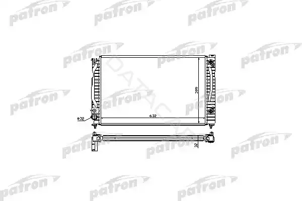 Радиатор охлаждения PATRON PRS3018