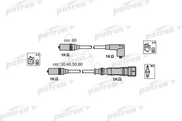 Высоковольтные провода PATRON PSCI1000