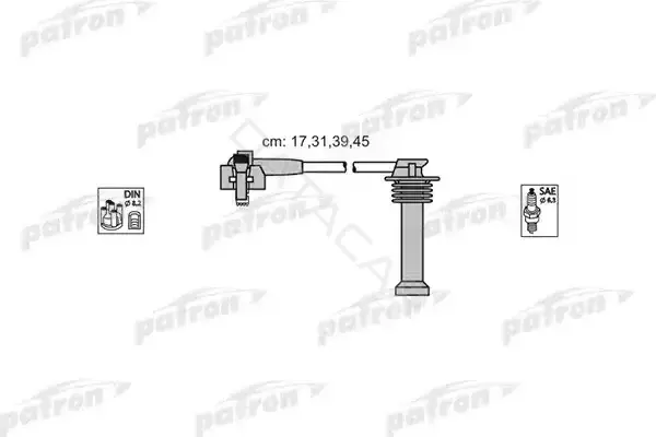 Высоковольтные провода PATRON PSCI1004