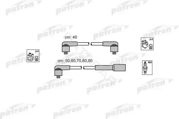 Высоковольтные провода PATRON PSCI1010