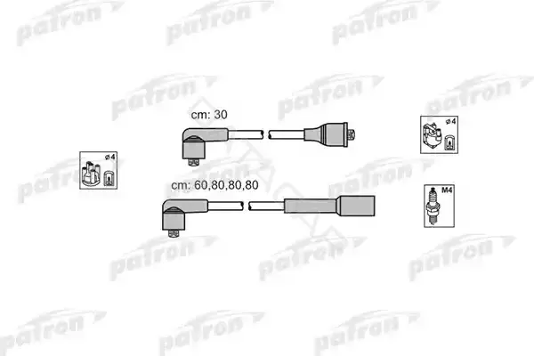 Высоковольтные провода PATRON PSCI1012