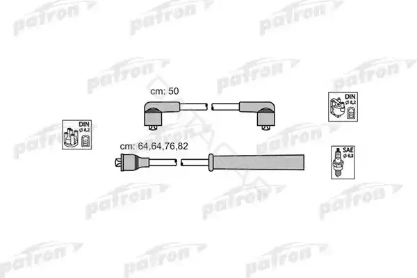 Высоковольтные провода PATRON PSCI1016