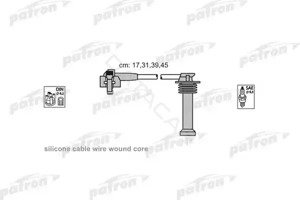 Высоковольтные провода PATRON PSCI2005