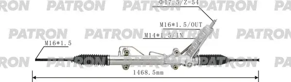 Рулевая рейка PATRON PSG3022
