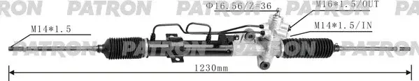 Рулевая рейка PATRON PSG3038