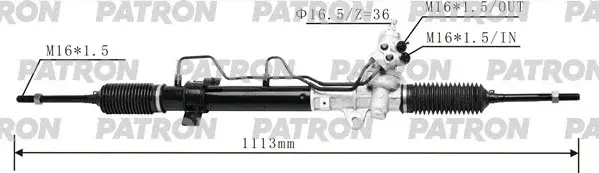 Рулевая рейка PATRON PSG3195