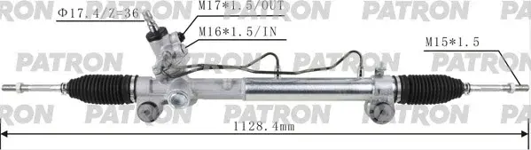 Рулевая рейка PATRON PSG3202