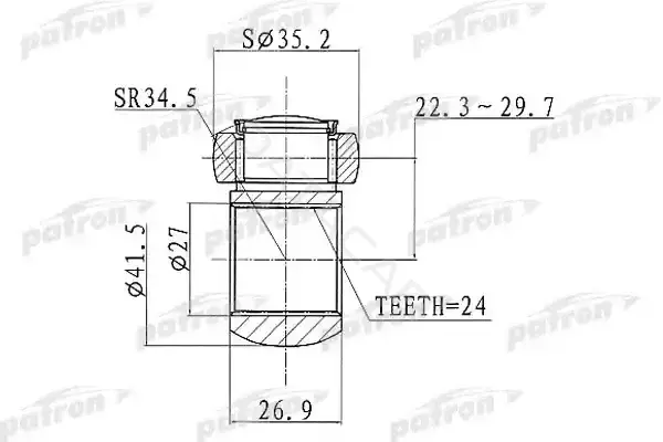 Трипоид PATRON PTD004